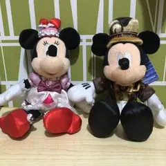 テーブルイズウェイティング ミッキー ミニー ぬいぐるみバッジ ぬいば