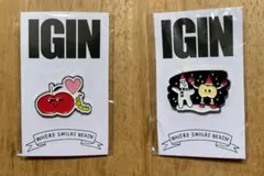 ★Xmas ピンバッチセット｜ガチャガチャ｜IGIN POP-UP｜JIN　ジン