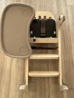 新品未使用】カトージ レストラン ハイチェア MELLOW ブルー2台セット 