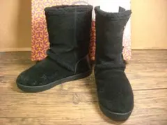 （K24929）トリーバーチ ブーツ サイズ7（約24㎝）ブラック