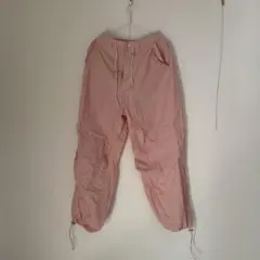 タック ワイドパンツ