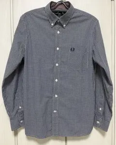 FREDPERRY クラッシック ギンガム　チェック　シャツ　ボタンダウン