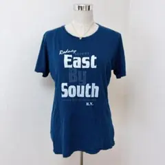 BEAMS ビームス Tシャツ 半袖 プリント ネイビー Sのサムネイル
