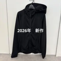 2026新作クールUVサンシェードパーカー EX+ L 黒