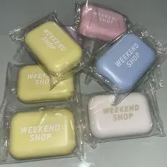 即購入可 新品未開封 WEEKEND SHOP コンタクトケース 8個セットのサムネイル