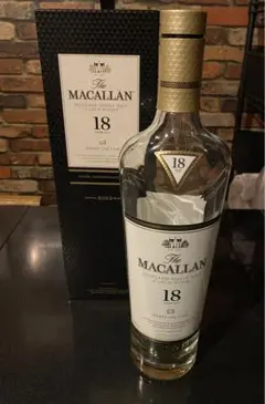 マッカラン18年 空き瓶空箱