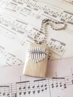 カリンバ キーホルダー ミニチュア チャーム
