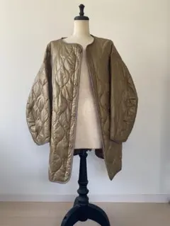 ［FREAK'S STORE］ キルティングジャケット カーキベージュ