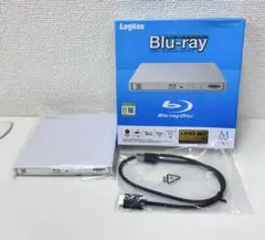 #DVD101Logitec外付けブルーレイドライブ LBD-PWA6U3LWH