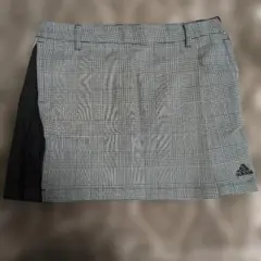 adidas ゴルフスカート チェック柄