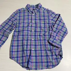 Ralph Lauren チェックシャツ 6サイズ　120