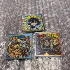 ビックリマンシール コラボデザイン 3枚セット