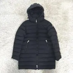 美品　ピレネックス　スプートニック　ロング　ダウンコート　ネイビー　38
