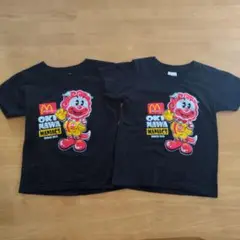 オキナワマニアックス　Tシャツ　120㌢　2枚セット　ネイビー　沖縄