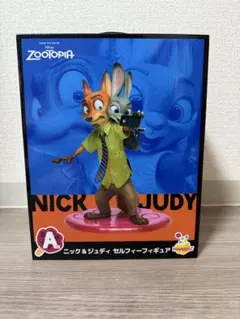 【A賞】ズートピア ハッピーくじ セルフィーフィギュア【最終値下げ】