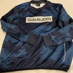 GIRAUDM 吸湿速乾 ネイビー　長袖シャツ 150 美品