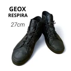 美品　GEOX RESPIRA ジェオックス 革靴 ブーツ サイドファスナー