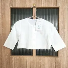 は*る様 新品☆familiar カーディガン 70 ホワイト