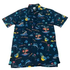 adidas アディダス アロハシャツ 総柄シャツ 半袖シャツ スケボーのサムネイル