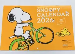 レタスクラブオリジナルスヌーピーカレンダー 2026 特製シール付き