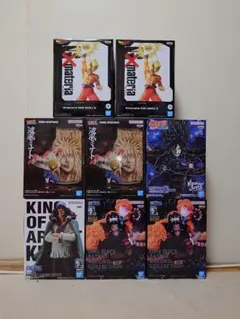 39.ドラゴンボール　ナルト　ワンピース　最新プライズ８体