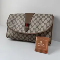 【美品】GUCCI クラッチバック シェリーライン セカンドバック