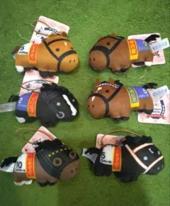 ふっくらマスコット4 全6種コンプリートセット サラブレッドコレクション