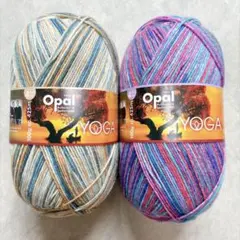 Opal オパール毛糸　ヨガ　2玉　ソックヤーン
