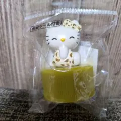 平成レトロ　ハローキティ アニマル柄 フィギュア　ペットボトル　キャップ