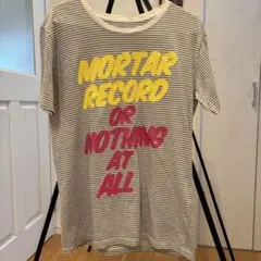 MORTAR RECORD ボーダー Tシャツ