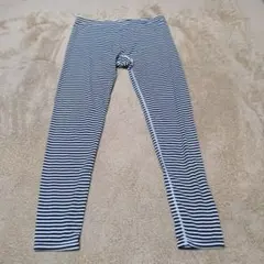 ユニクロ　ヒートテック　レディース　ストライプ レギンス XLサイズ 希少品