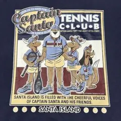 90s Captain Santa キャプテンサンタ Tシャツ ネイビー Lのサムネイル