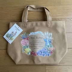ピーターラビット　帆布トートバック　ミニトートバッグ