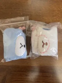 シュガーバニーズ　ガチャガチャ　巾着　あおうさ　あおみみうさ