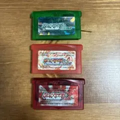 ポケモン　ファイアレッド　エメラルド　ルビー ソフトのみ