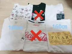 トップス　UNIQLO、GU Tシャツ　まとめ売り4点セット