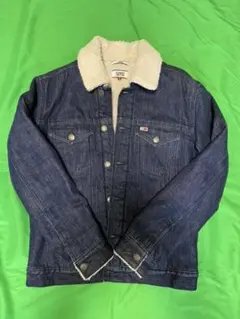 ボア デニムジャケット