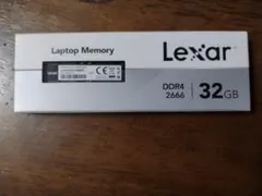[新品未開封] lexar DDR4 32GB(32GB×1) ノート用 新品未開封] lexar DDR4 32GB(32GB×1) ノート用 - メルカリ