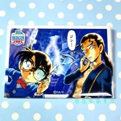 名探偵コナン コナンカフェ 30周年 スクエアバッジ ジン キール 缶バッジ