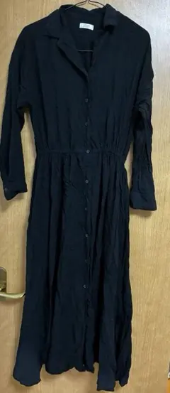 ローリーズファーム　ワンピース　黒　長袖