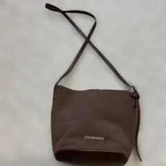 ブラウン ショルダーバッグ FASHION BAGS