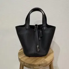 キューブバッグ ブラック×ゴールド金具 レギュラーURBANLIFE - メルカリ