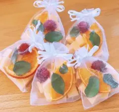 オレンジ香るソープサシェ♡5袋