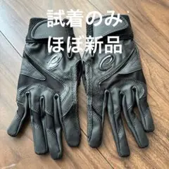 アシックス　JL バッティング用手袋 黒 3121A637