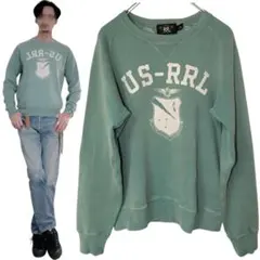 希少 RRL ダブルアールエル ヴィンテージ エンブレム スウェット USEDのサムネイル