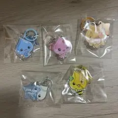 しずくちゃん　アクリルめじるしチャーム　コンプリート