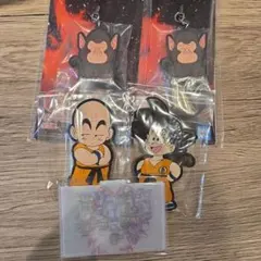 ドラゴンボール　一番くじ　ラバーマグネット　リングストラップ　アクスタ