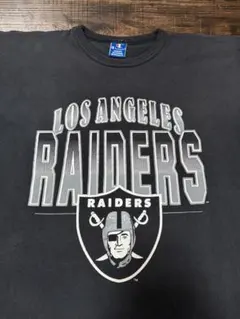 90s RAIDERS ロンT XL 鬼フェード 袖フレイム レイダース - メルカリ