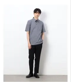 【吸水速乾】カノコポロシャツ ポケット付き　Mサイズのサムネイル