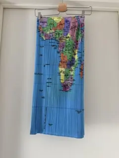 【美品】PLEATS PLEASE プリーツプリーズ チュニック 世界地図 極美品◇PLEATS PLEASE プリーツプリーズ イッセイミヤケ PP23-JT607